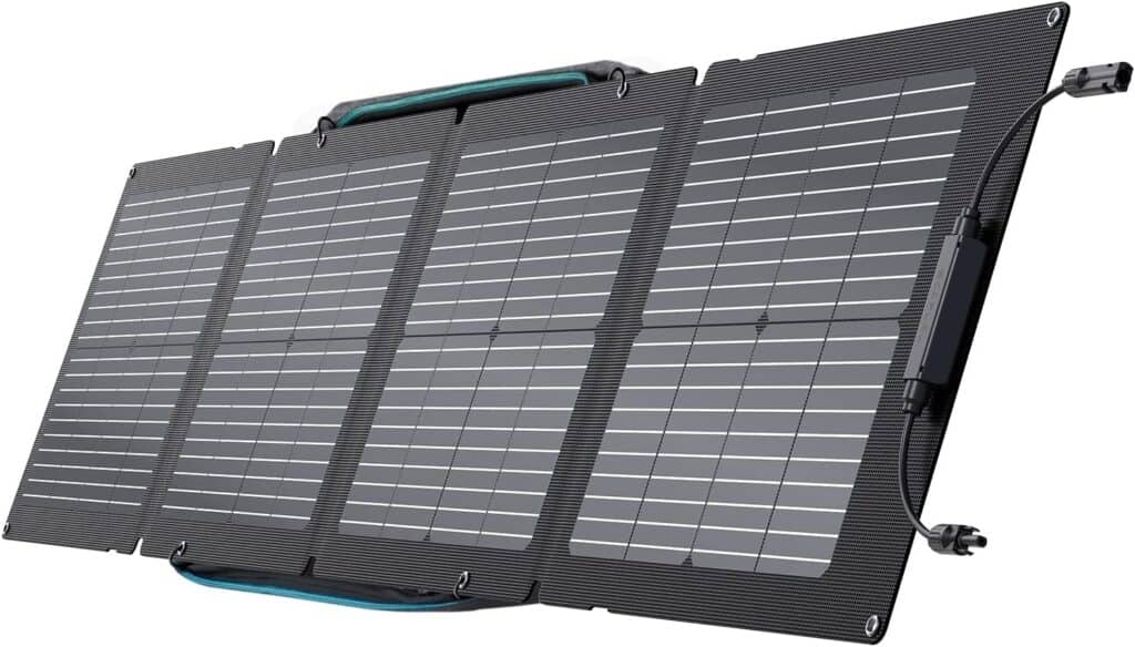 110 watt solar panel for remote charging portable batteries